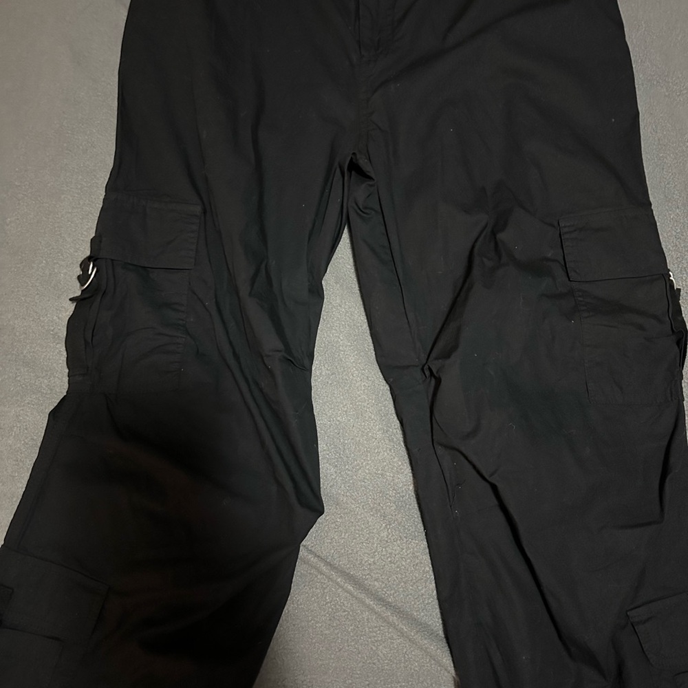 Black Cargo Pants